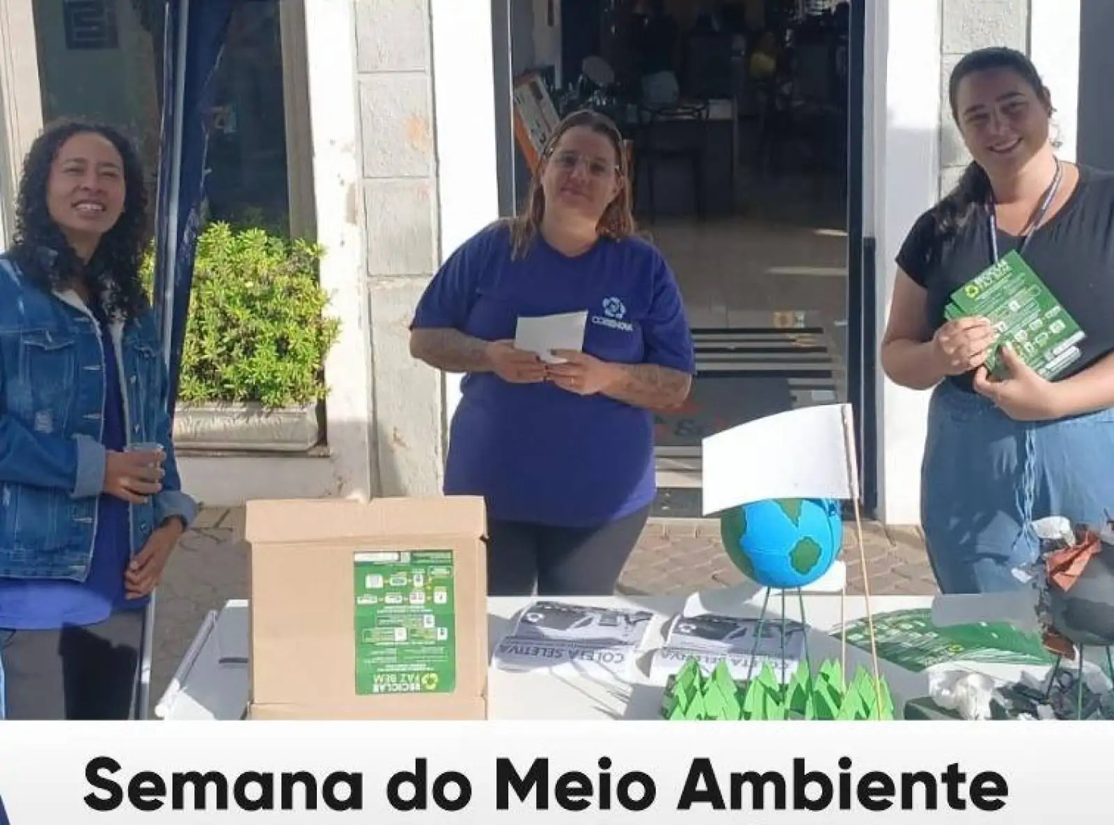 Semana do Meio Ambiente promove arborização urbana e incentiva reciclagem