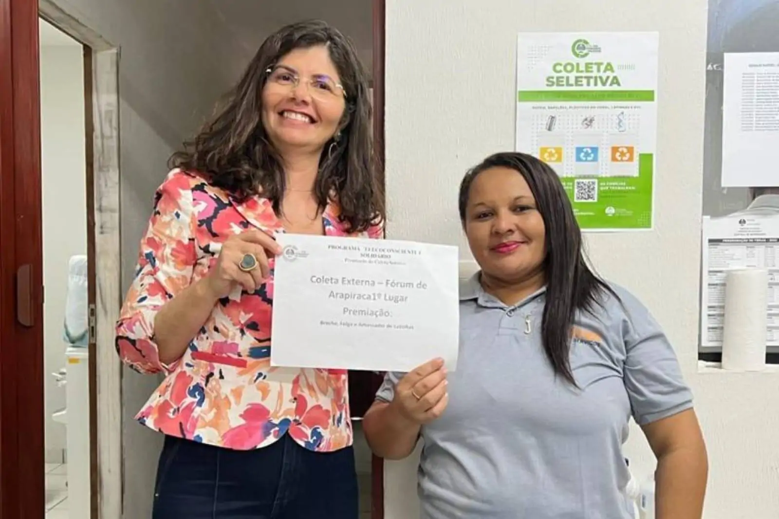 TJ destinou mais de uma tonelada para reciclagem em setembro