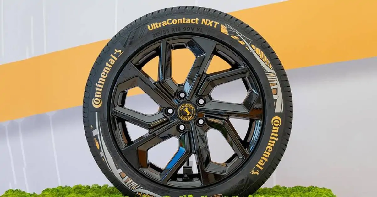 UltraContact NXT da Continental é 65% sustentável