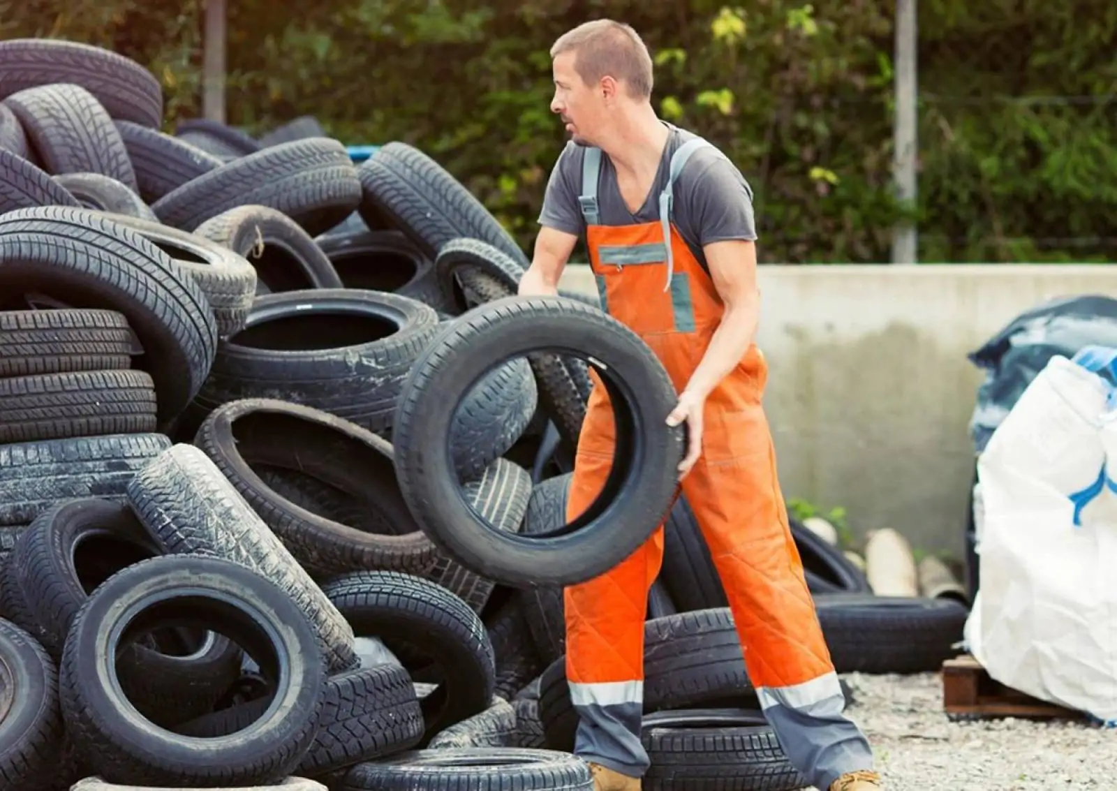 Veja em que resíduos de pneus podem se tornar